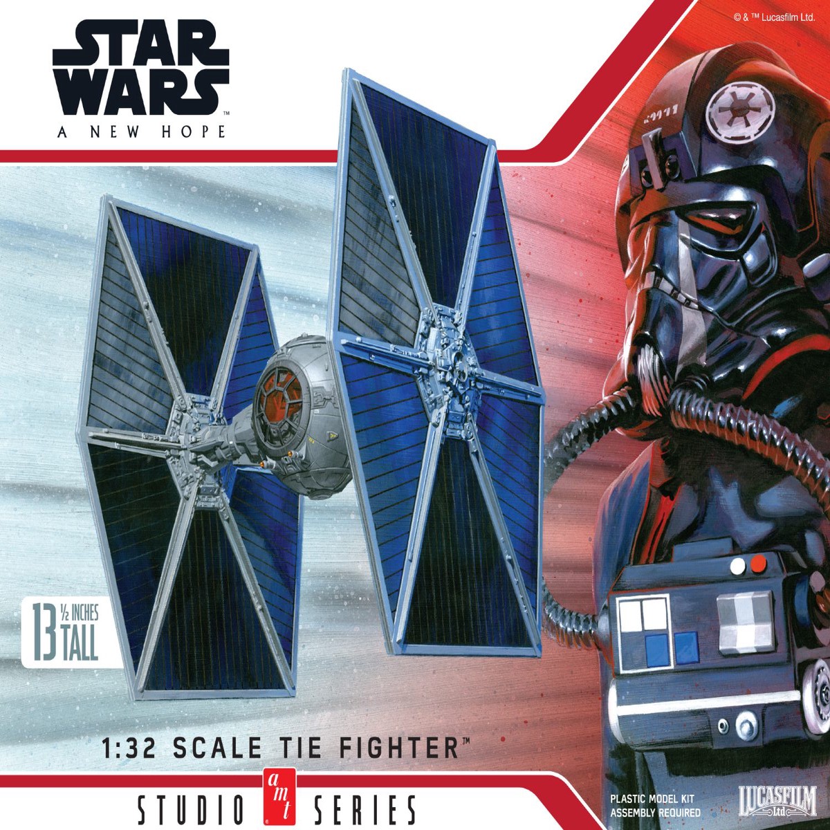 AMT 1341 1/32 STAR WARS: A NEW HOPE TIE FIGHTER
