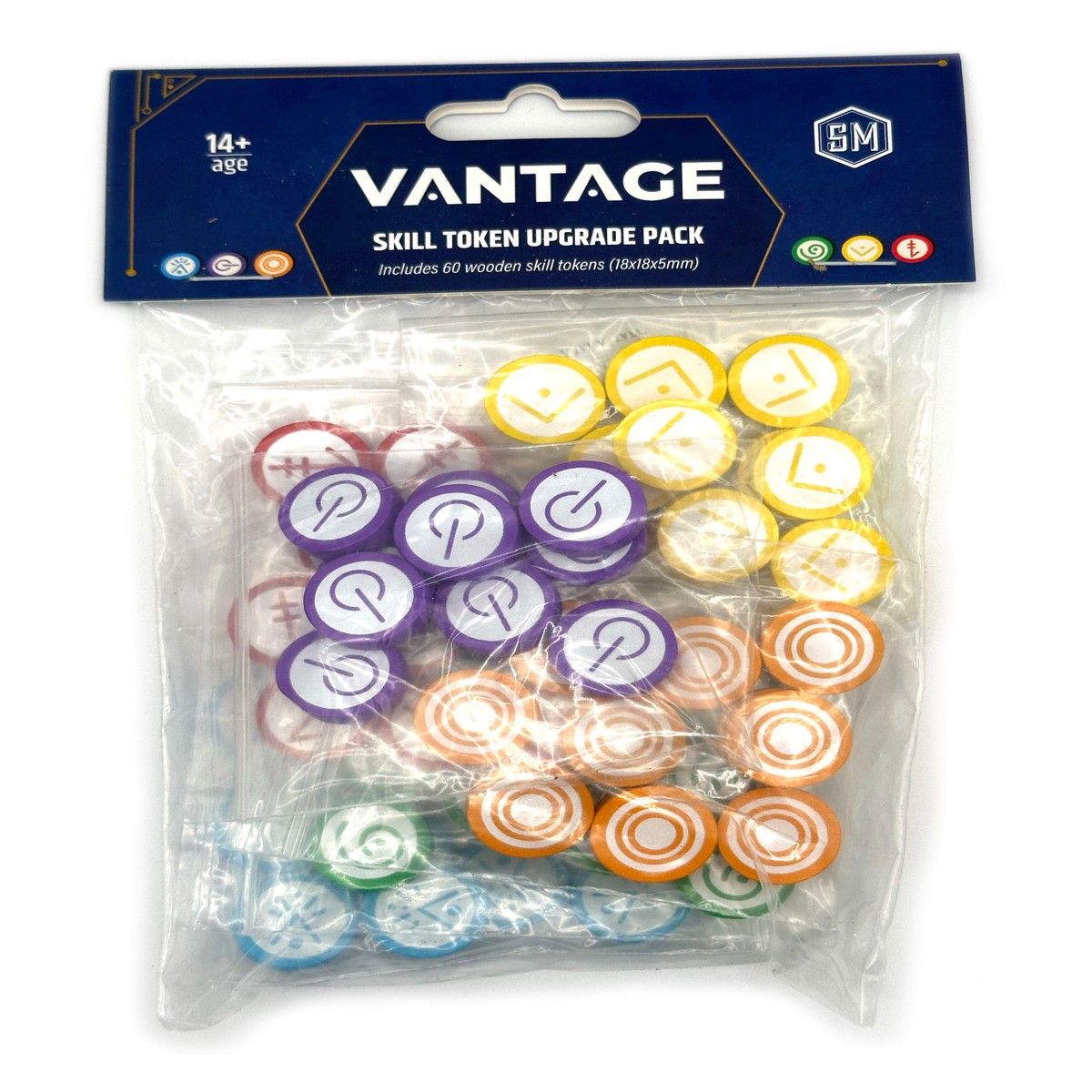 Vantage Wooden Skill Tokens - Vantage Wooden Tokens