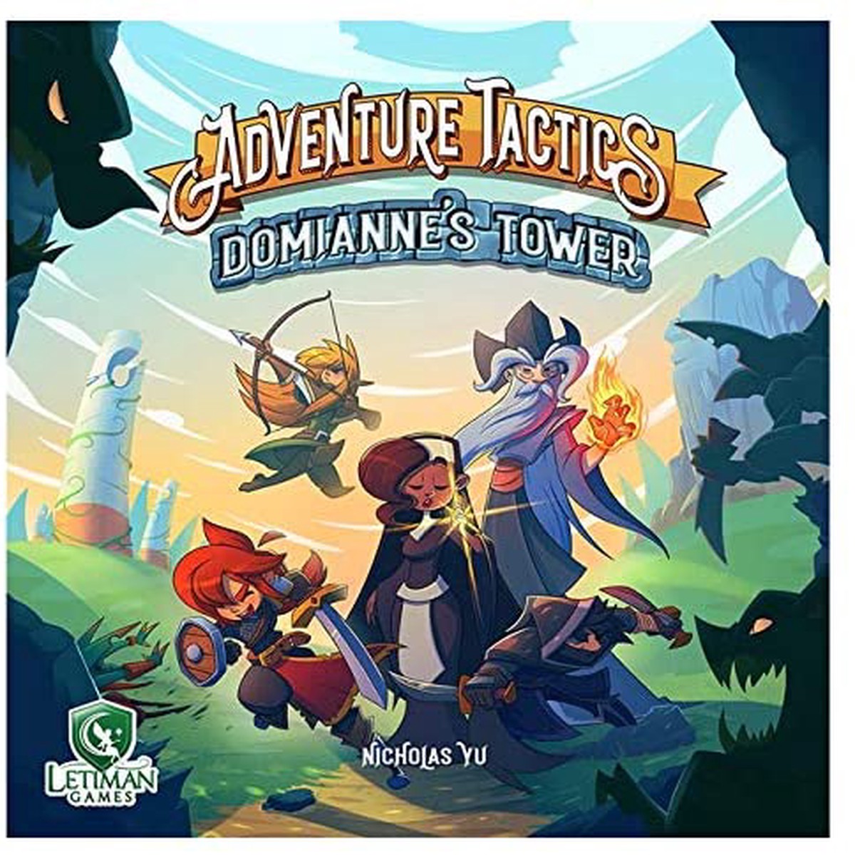 Adventure Tactics: Domianne's Tower Kickstarter w/Hero Pack - Adventure Tactics: KS+ Hero