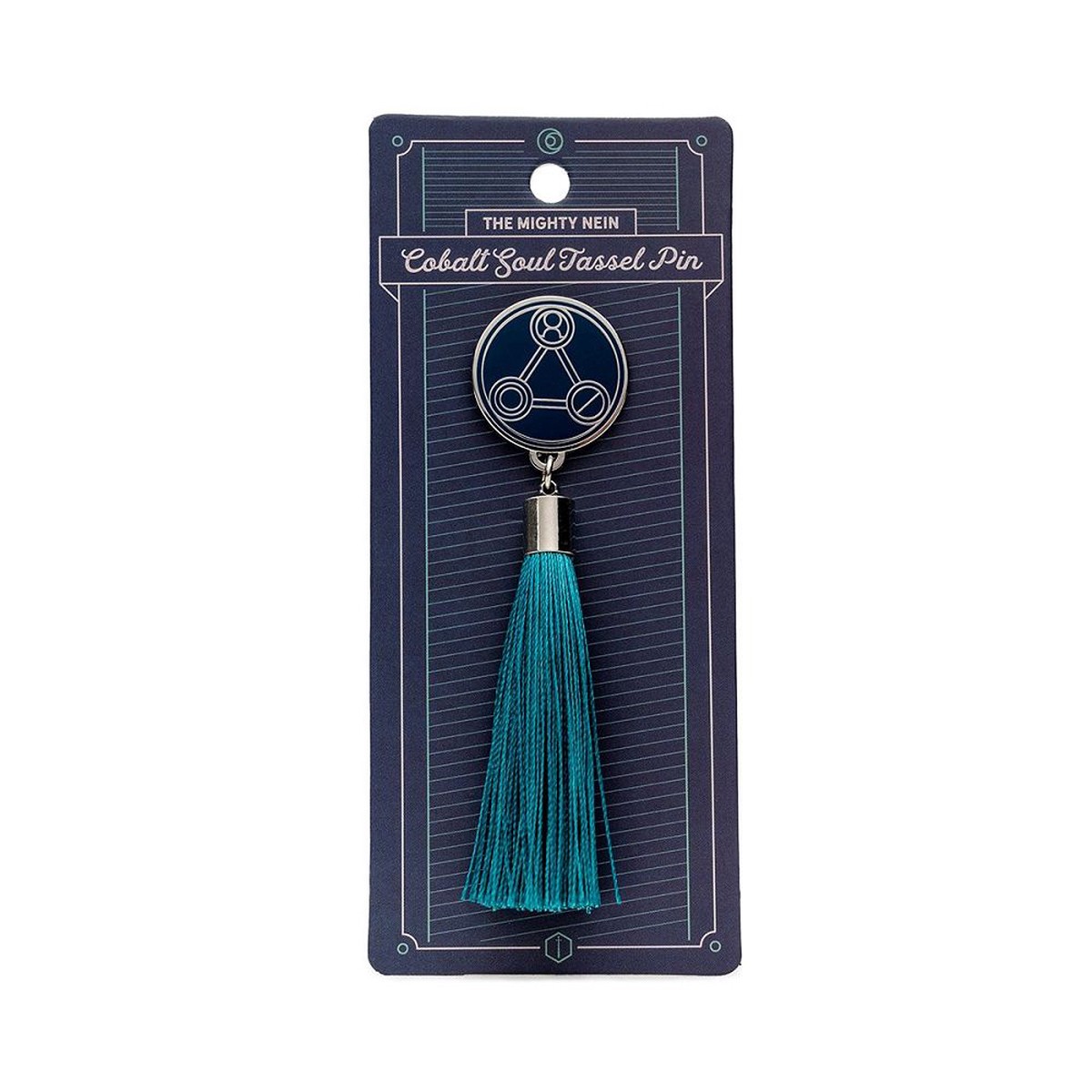 Critical Role Colbalt Soul Tassel Pin - CR Colbalt Soul Tassel Pin