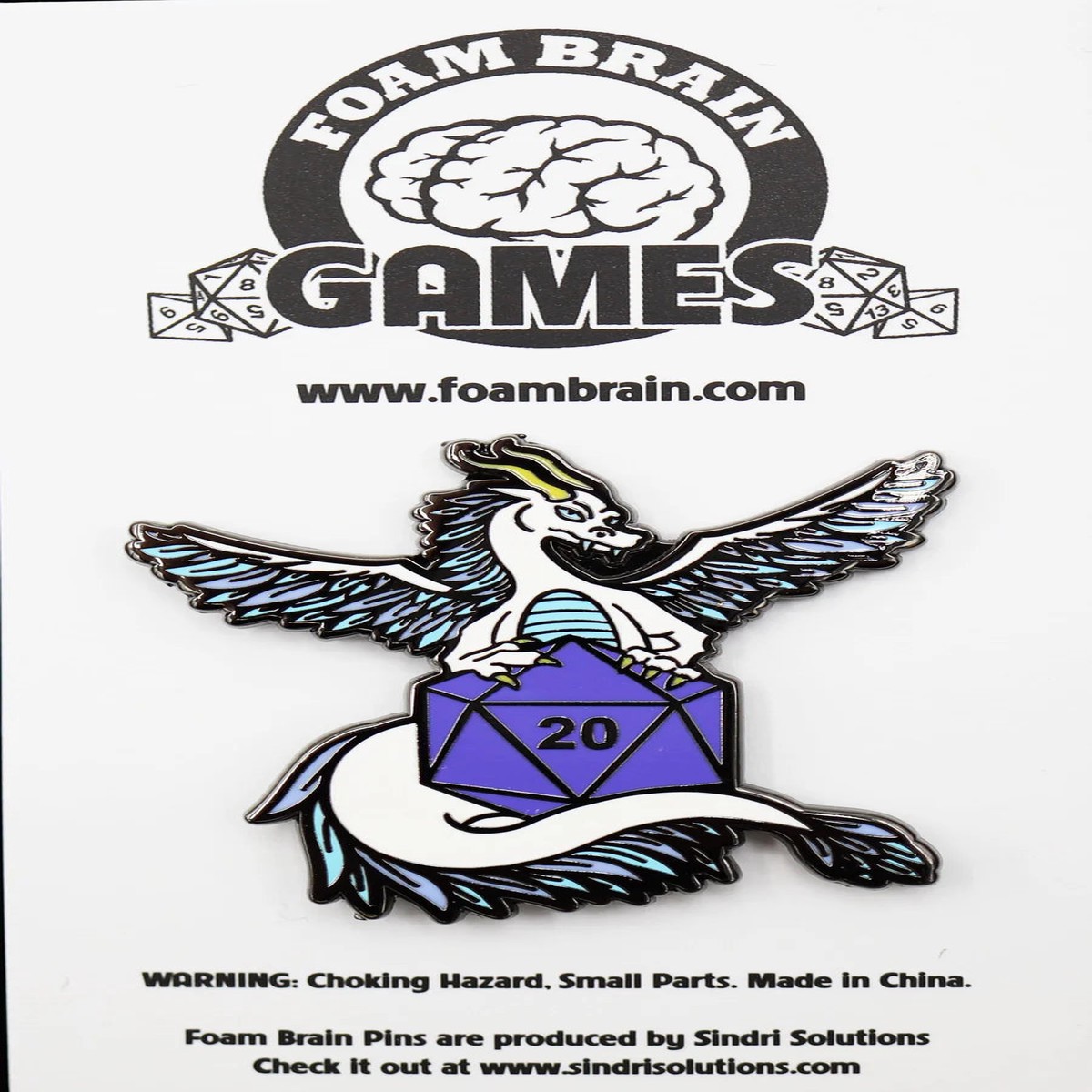 Dice Dragon Pin - Air - Dice Dragon Pin Air