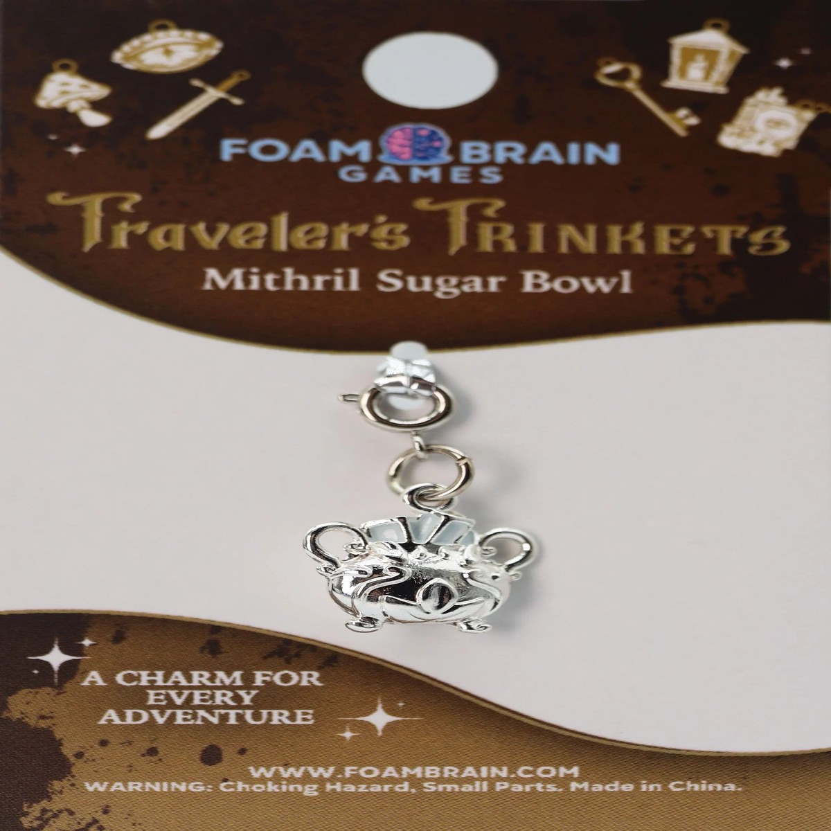 Traveler's Trinkets Charms Group 3 (24 options) - Mithril Sugar Bowl
