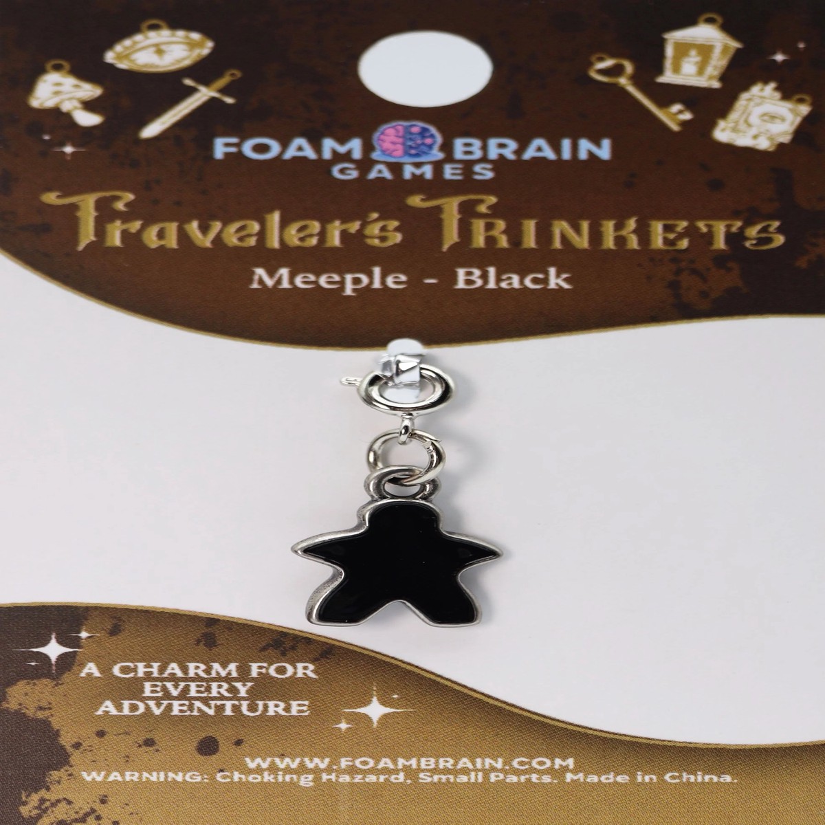 Traveler's Trinkets Charms Group 4 (27 options) - Meeple - Black