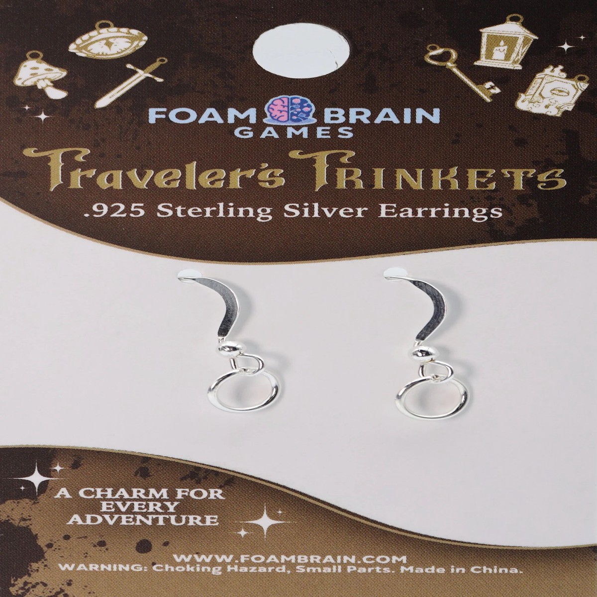 Traveler's Trinkets Charm Holder (2 options) - Charm Earrings