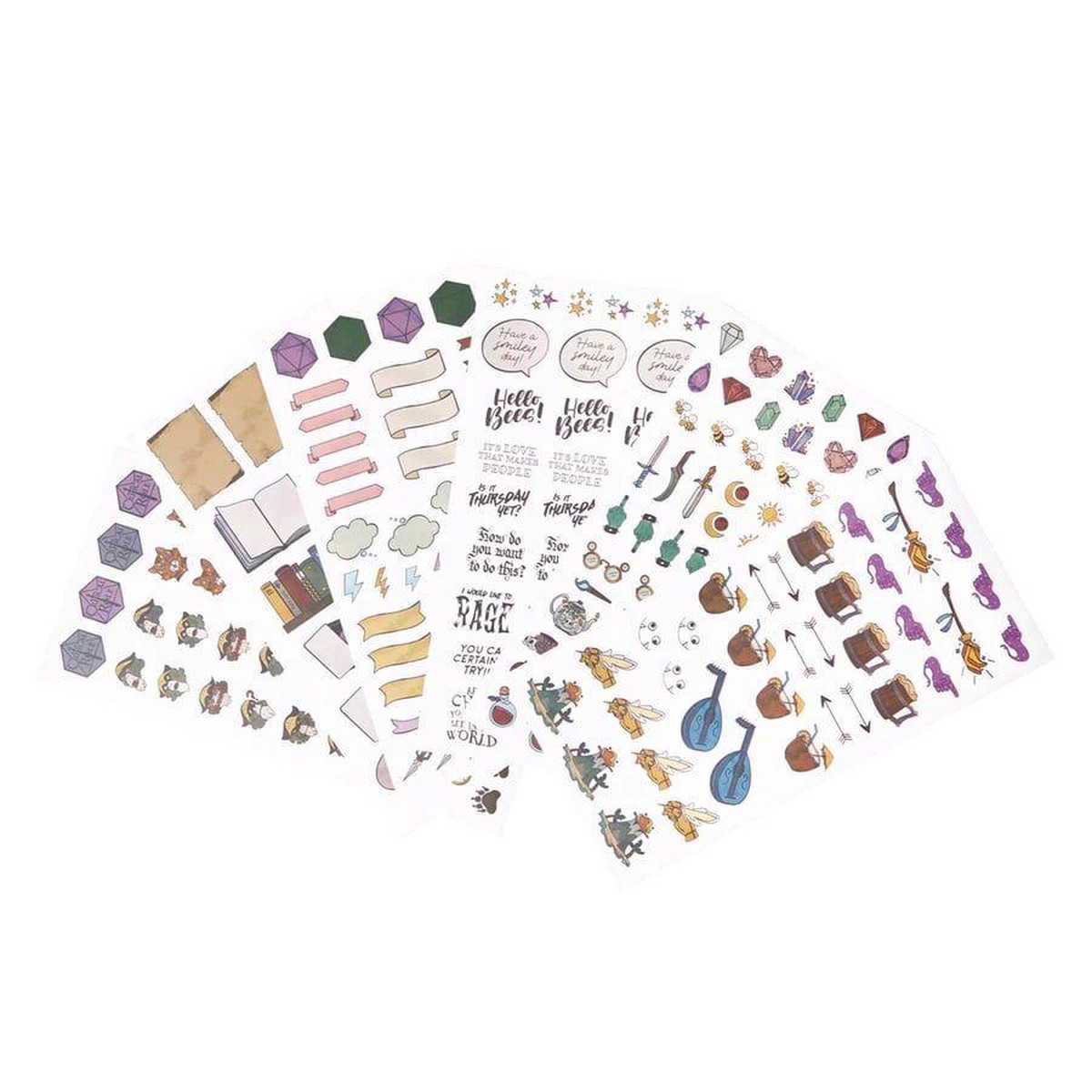 Critical Role: Journal Sticker Set - CR Journal Sticker Set