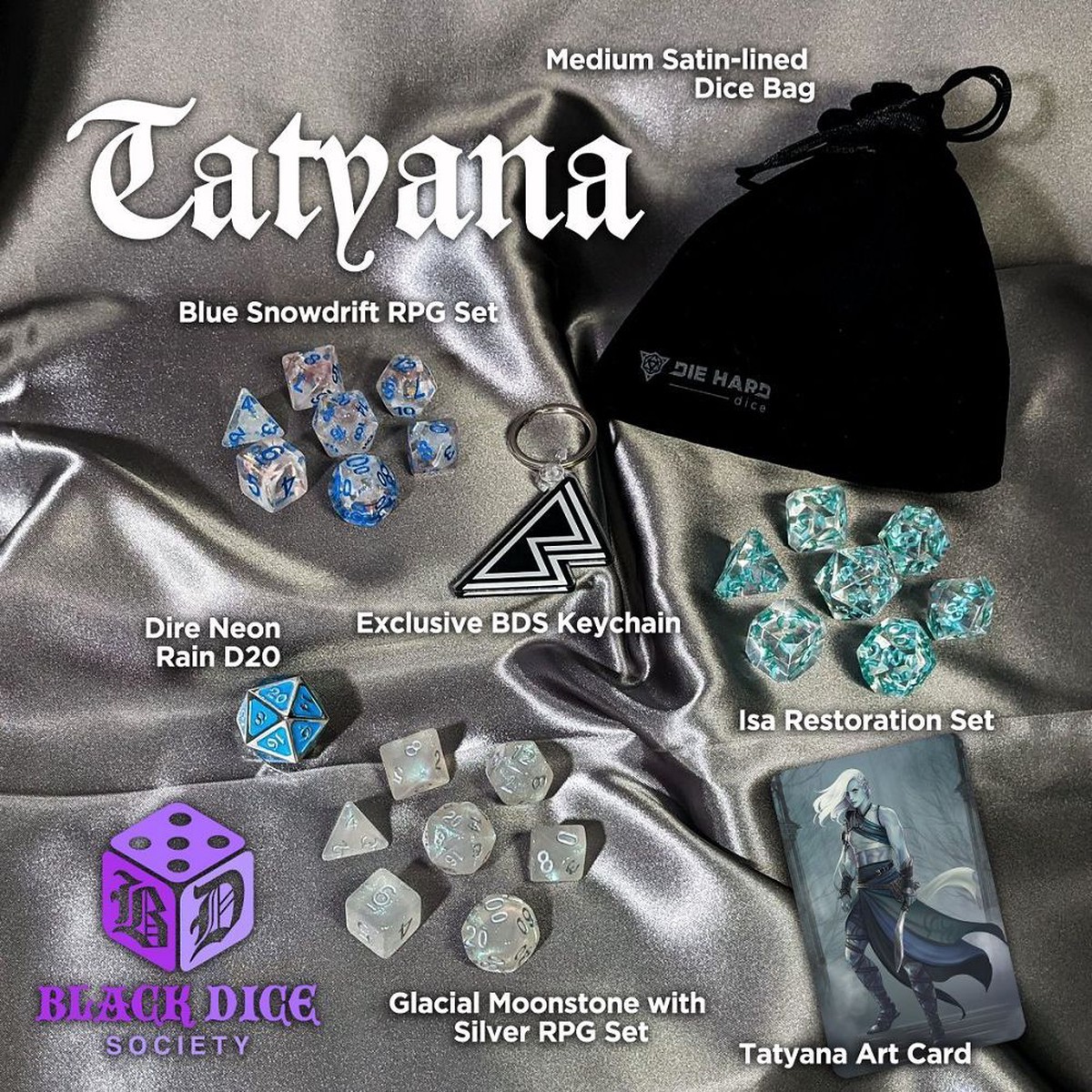 Tatyana Dice Palette - Tatyana Dice Palette
