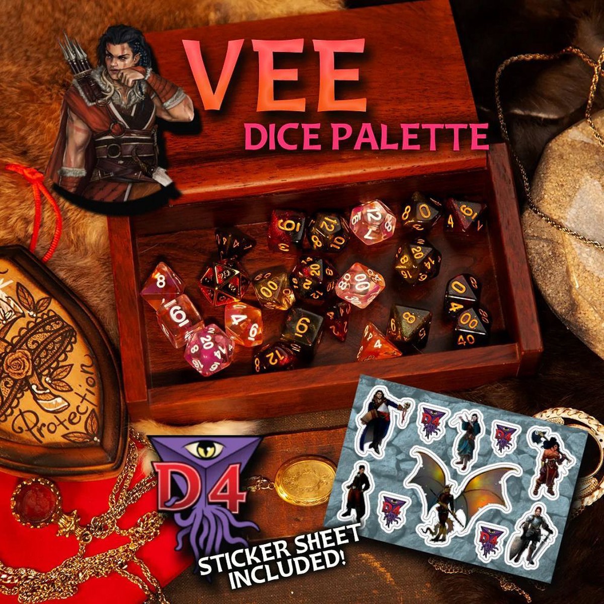 Vee Dice Palette from D4 - Vee Dice Palette from D4
