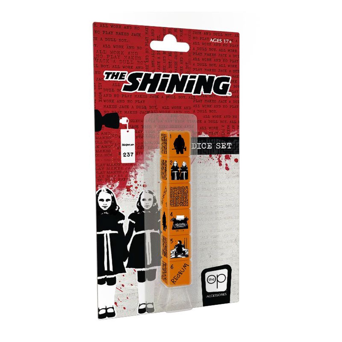 The Shining 6ct D6 Dice Set - D6 Set: The Shining 6ct