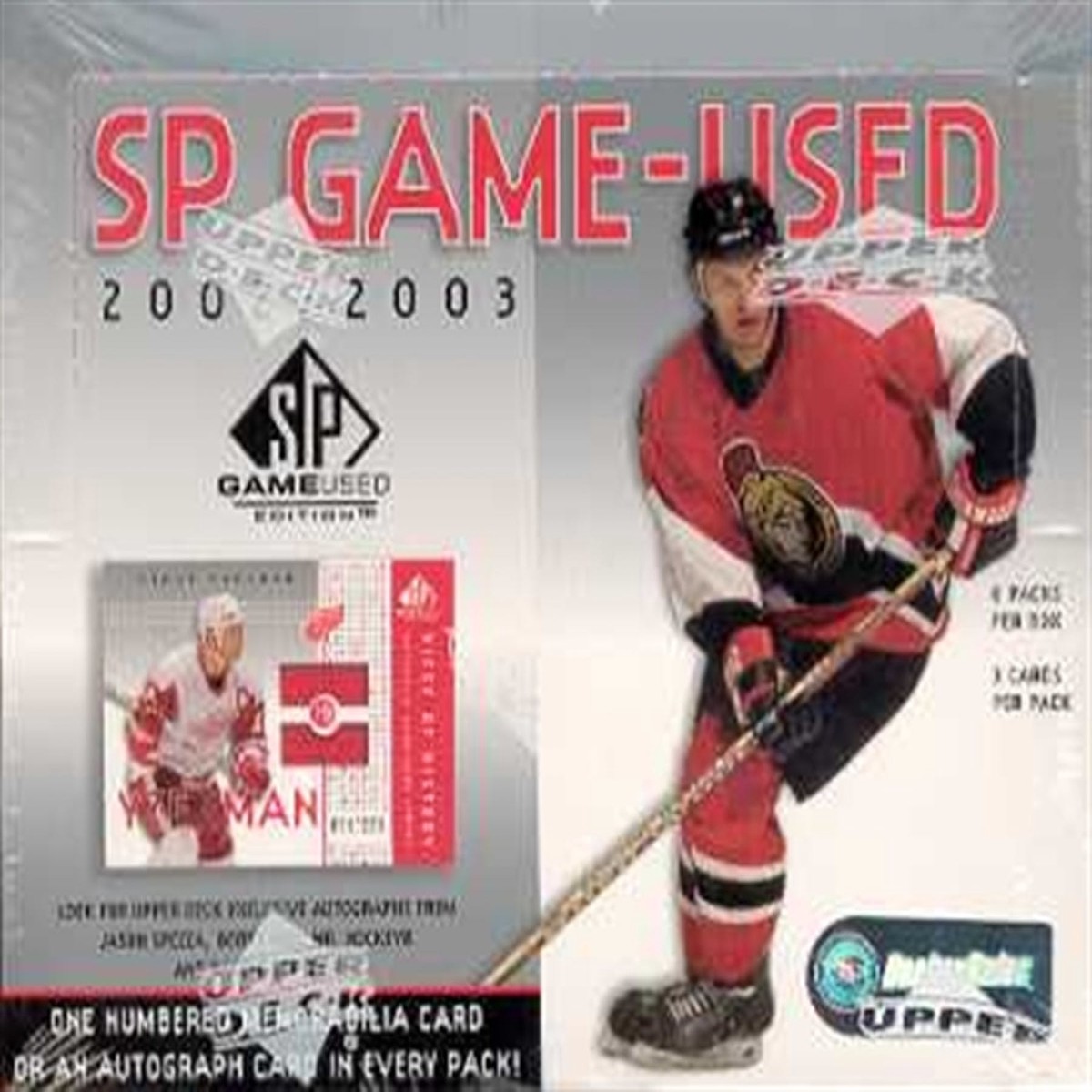 2002-03 Upper Deck SP Game Used Hockey Hobby Box
