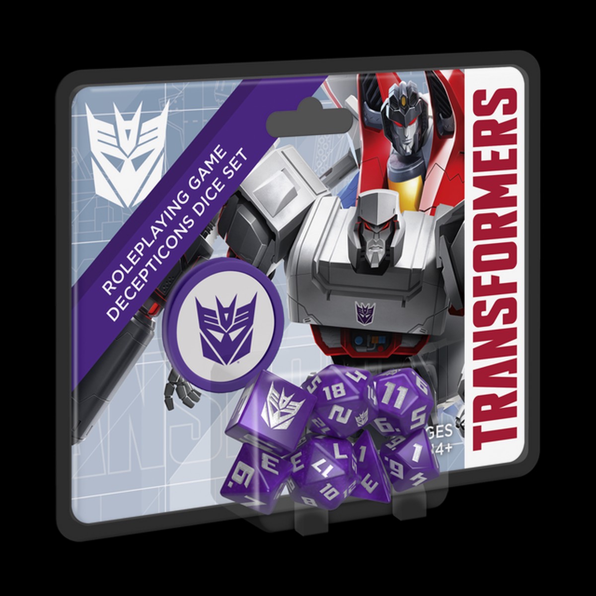 Transformers RPG 8ct Dice Set (2 options) - Dice Set - Decepticons
