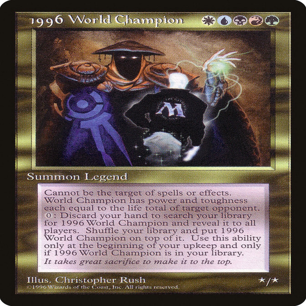 1996 World Champion [Celebration Cards] - NM