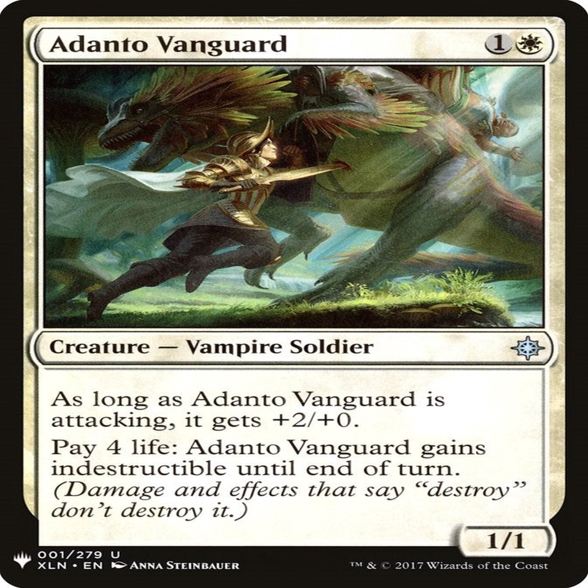 Adanto Vanguard [LIST - 1] - Lightly Played | English | Normal