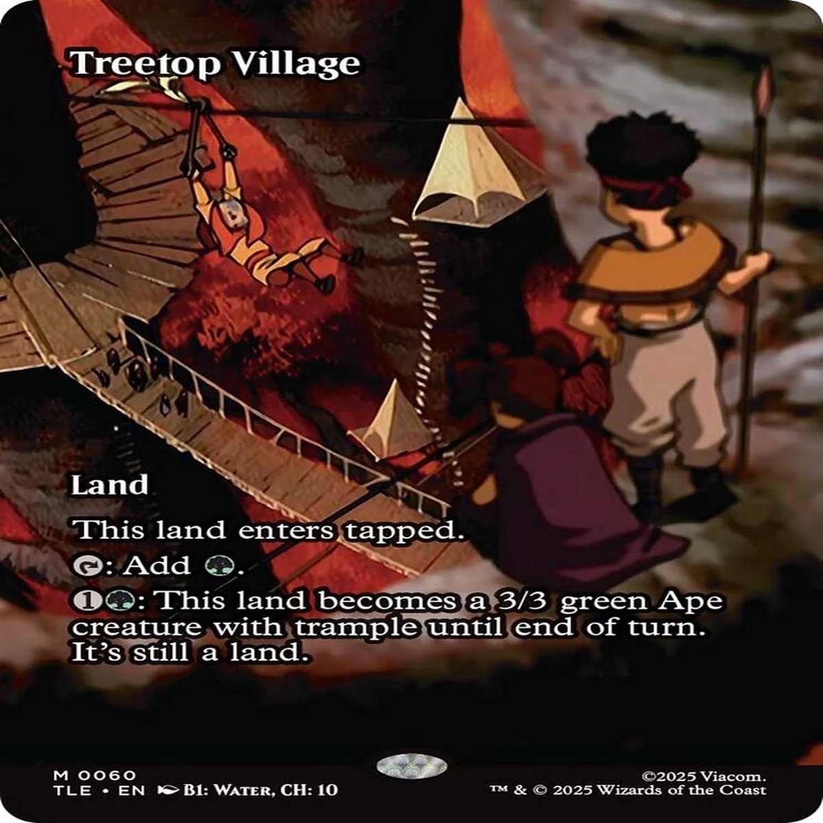 Treetop Village (Borderless) [TLE - 60] - Near Mint | English | Normal