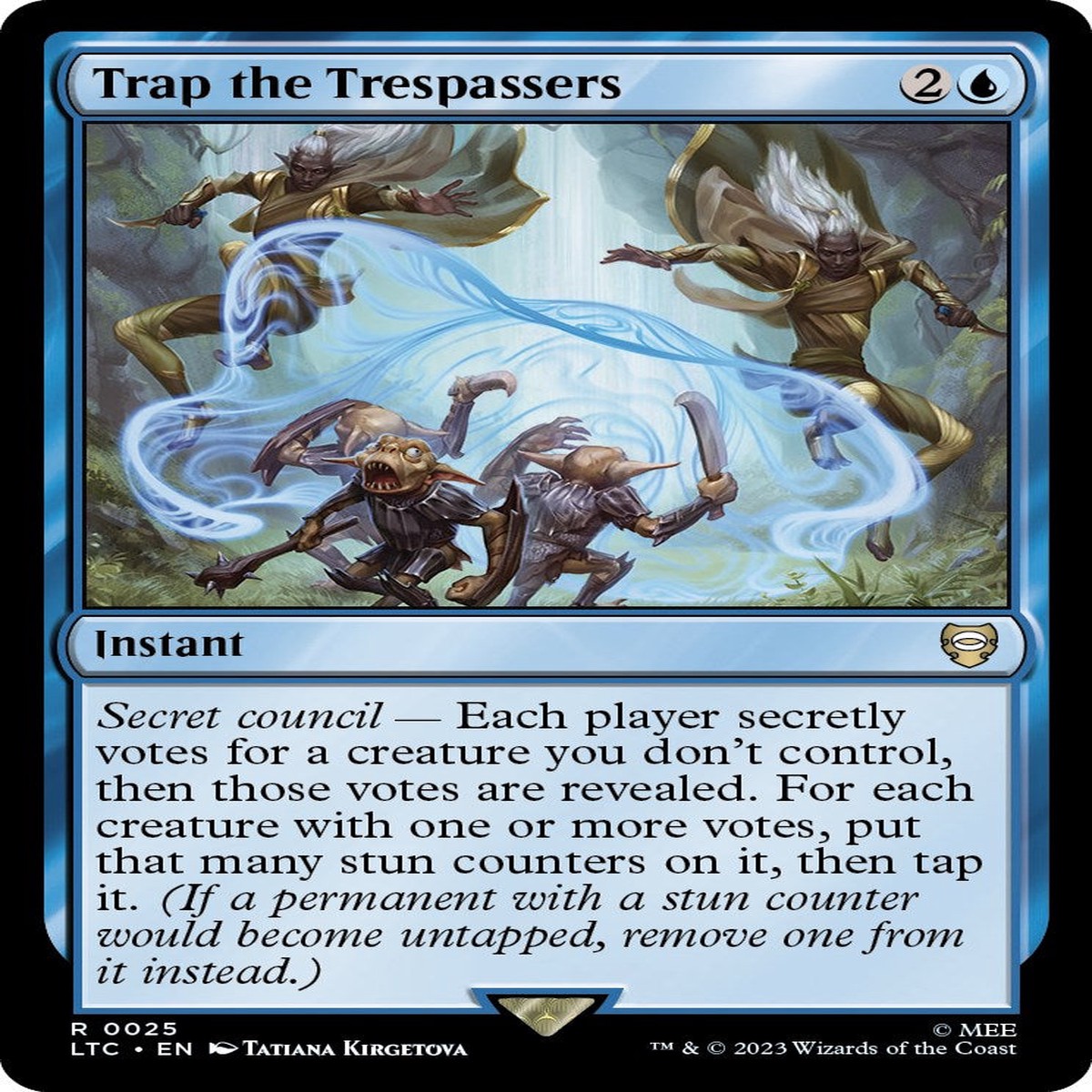 Trap the Trespassers [LTC - 25] - Lightly Played | English | Normal
