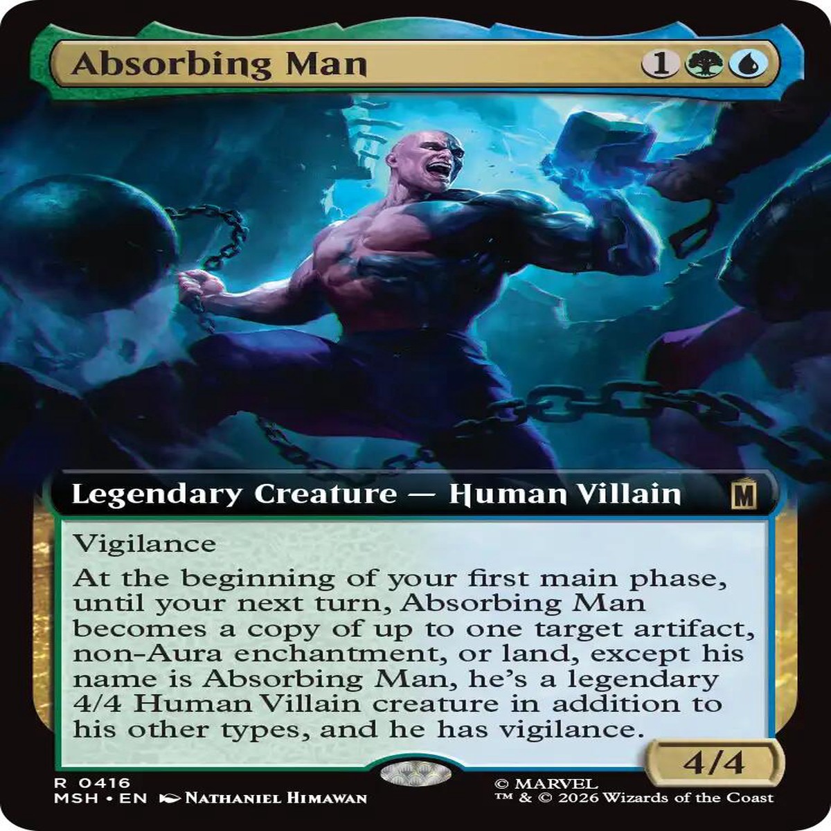 Absorbing Man (Extended Art) [MSH - 416] - Near Mint | English | Normal