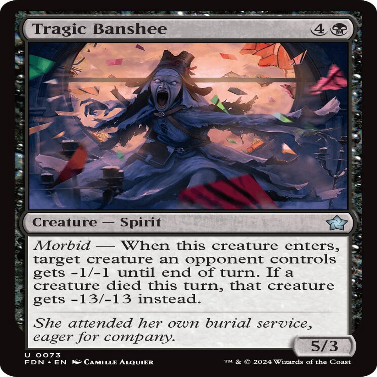 Tragic Banshee [FDN - 73] - Near Mint | English | Normal