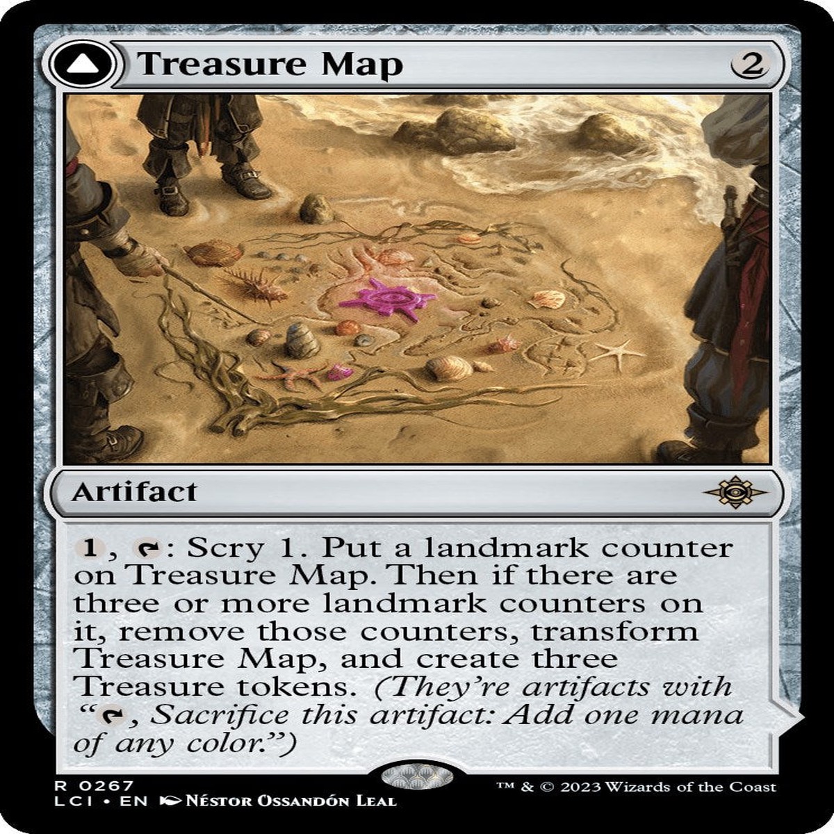 Treasure Map [LCI - 267] - Near Mint | English | Normal