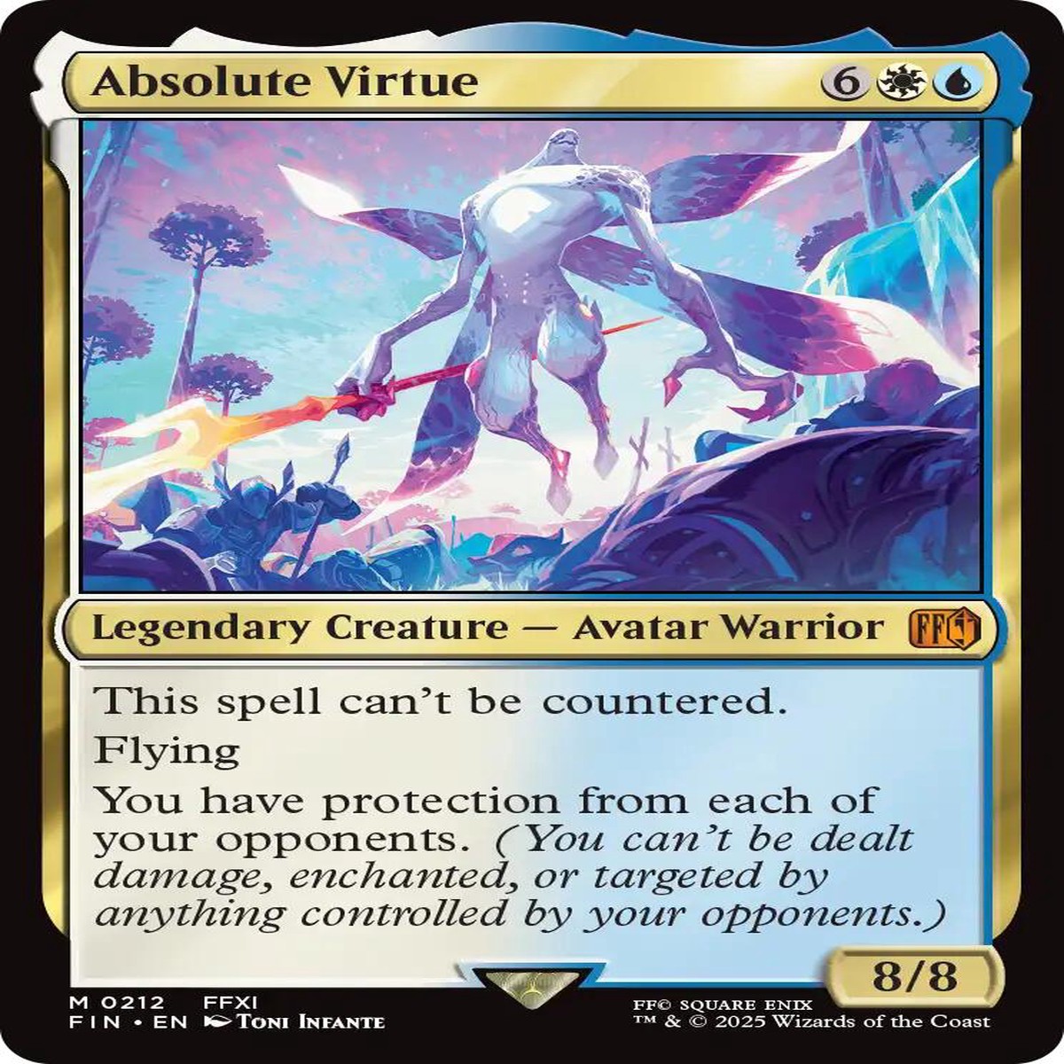 Absolute Virtue [FIN - 212] - Lightly Played | English | Foil