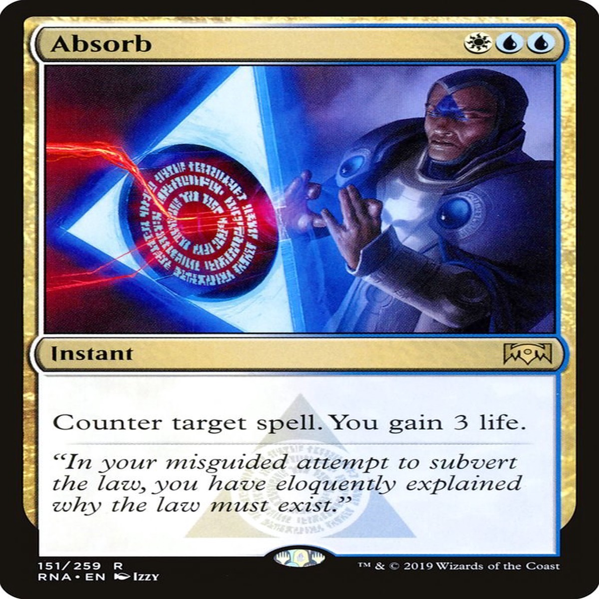 Absorb [RNA - 151] - Lightly Played | English | Foil