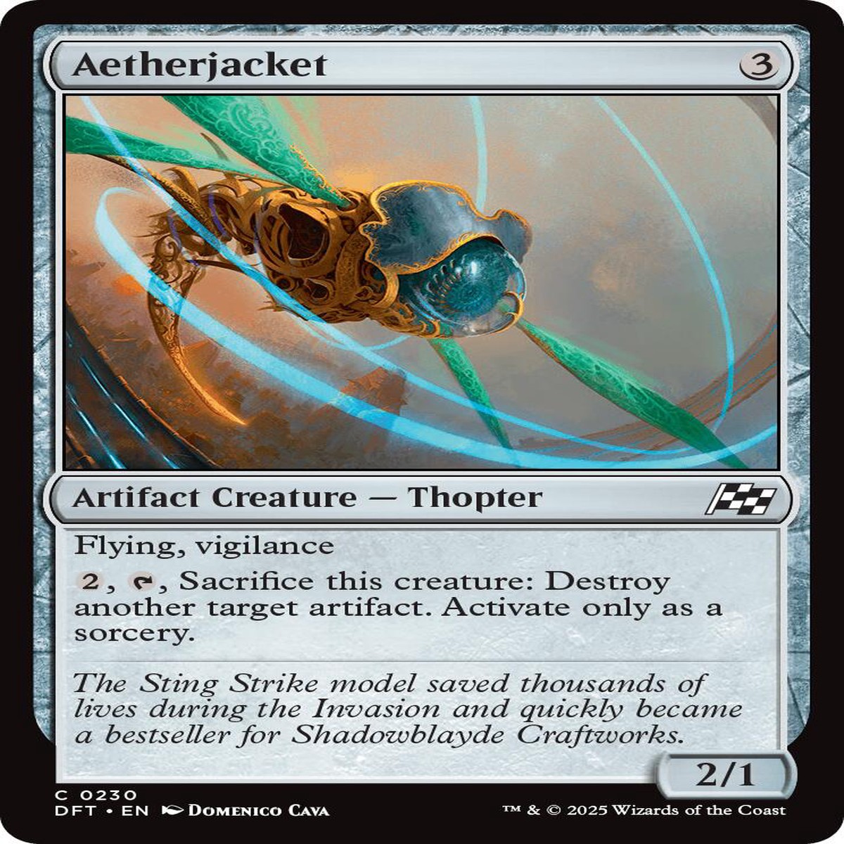 Aetherjacket [DFT - 230] - Near Mint | English | Foil