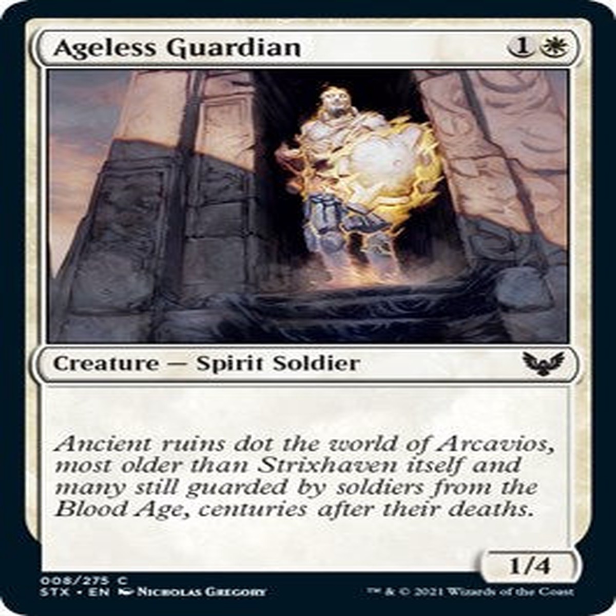 Ageless Guardian [STX - 8] - Near Mint | English | Normal