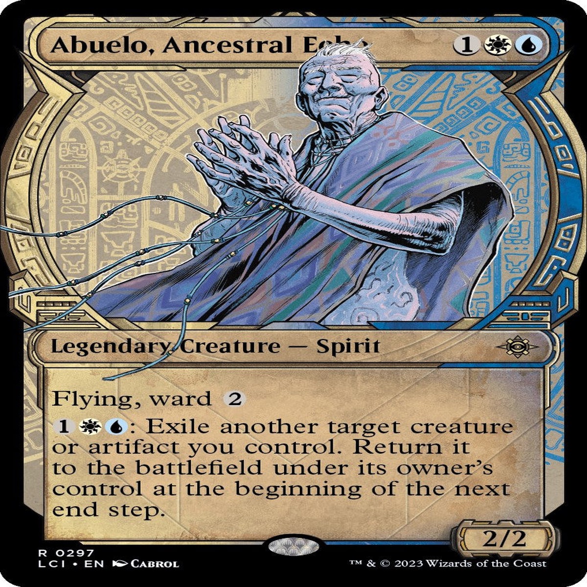 Abuelo, Ancestral Echo (Showcase) [LCI - 297] - Near Mint | English | Normal