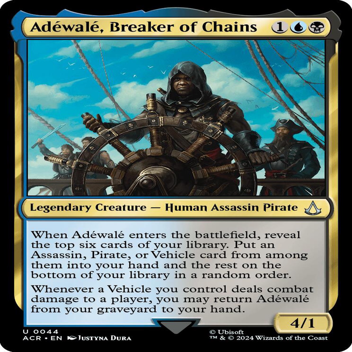 Adewale, Breaker of Chains [ACR - 44] - Lightly Played | English | Normal