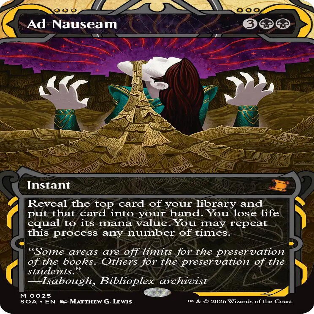 Ad Nauseam [SOA - 25] - Near Mint | English | Foil