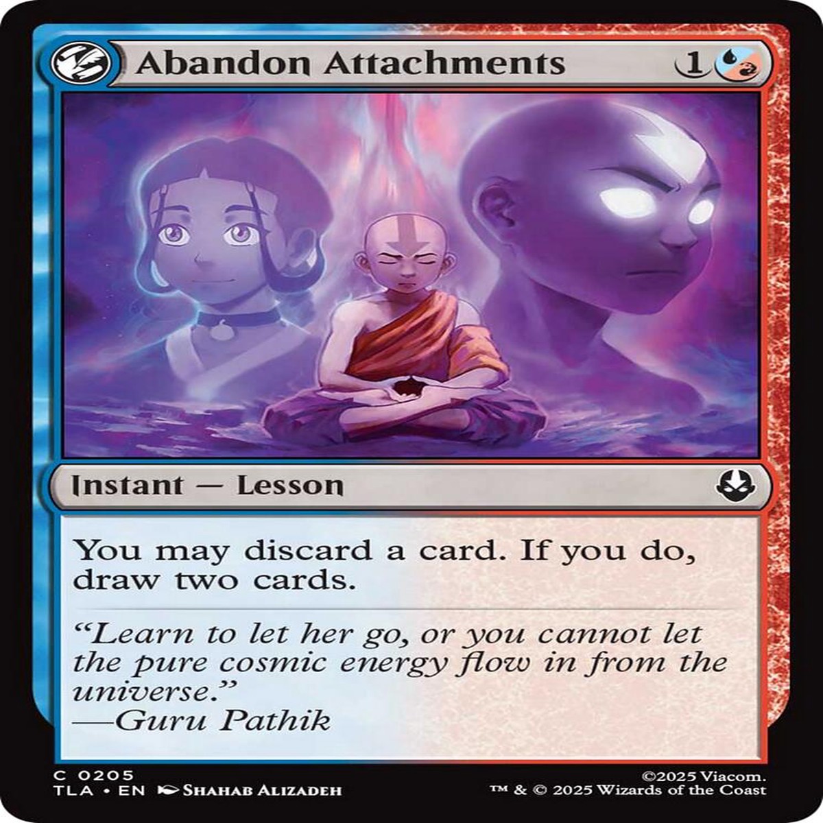 Abandon Attachments [TLA - 205] - Lightly Played | English | Foil