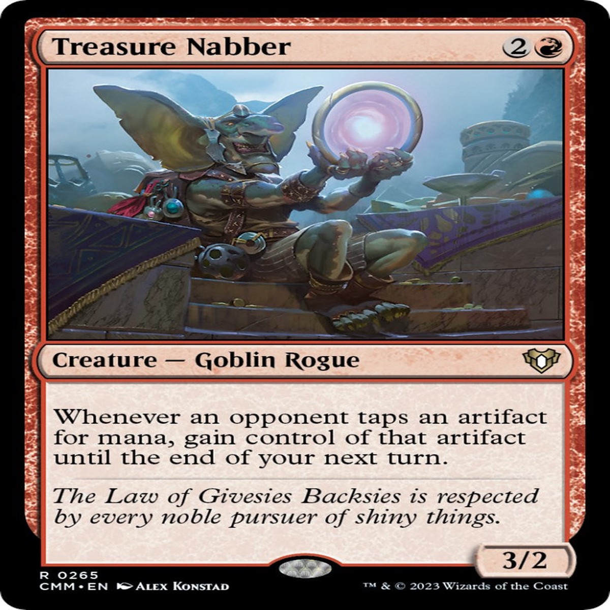 Treasure Nabber [CMM - 265] - Moderately Played | English | Normal