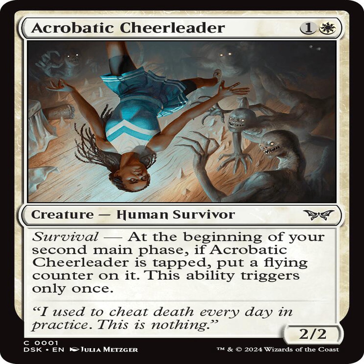 Acrobatic Cheerleader [DSK - 1] - Near Mint | English | Foil
