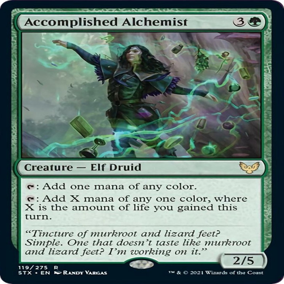 Accomplished Alchemist [STX - 119] - Near Mint | English | Normal