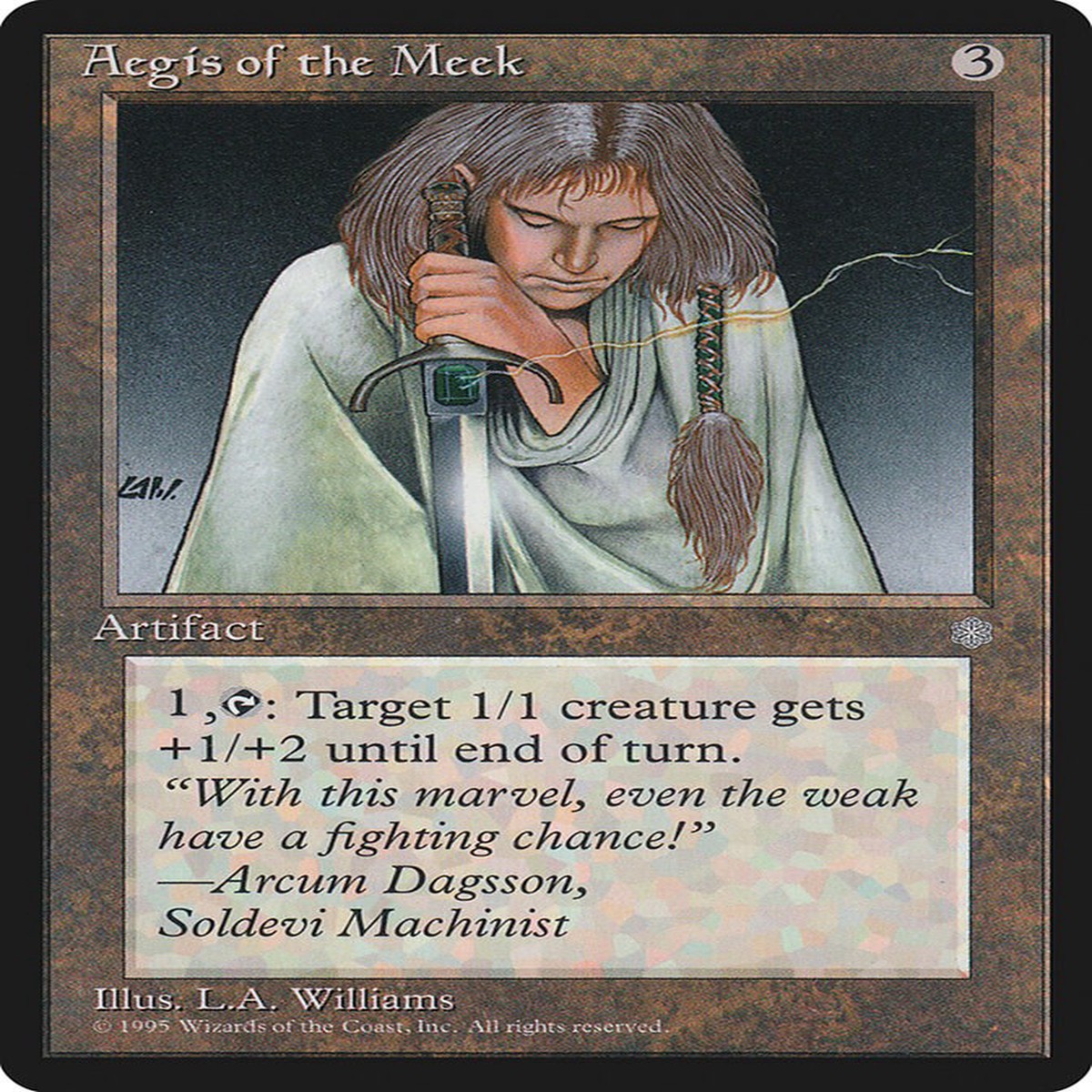 Aegis of the Meek [ICE] - Heavily Played | English | Normal