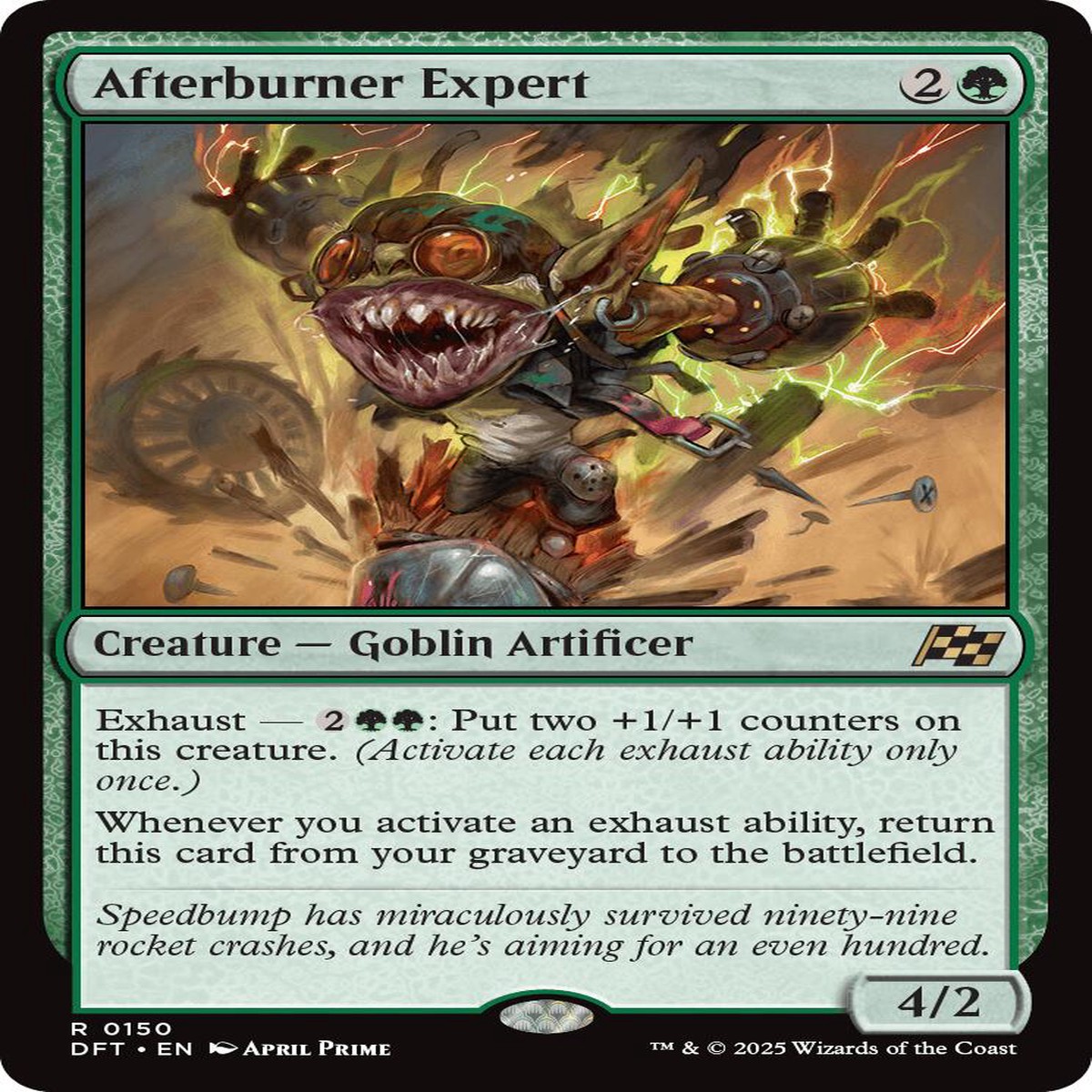 Afterburner Expert [DFT - 150] - Near Mint | English | Normal