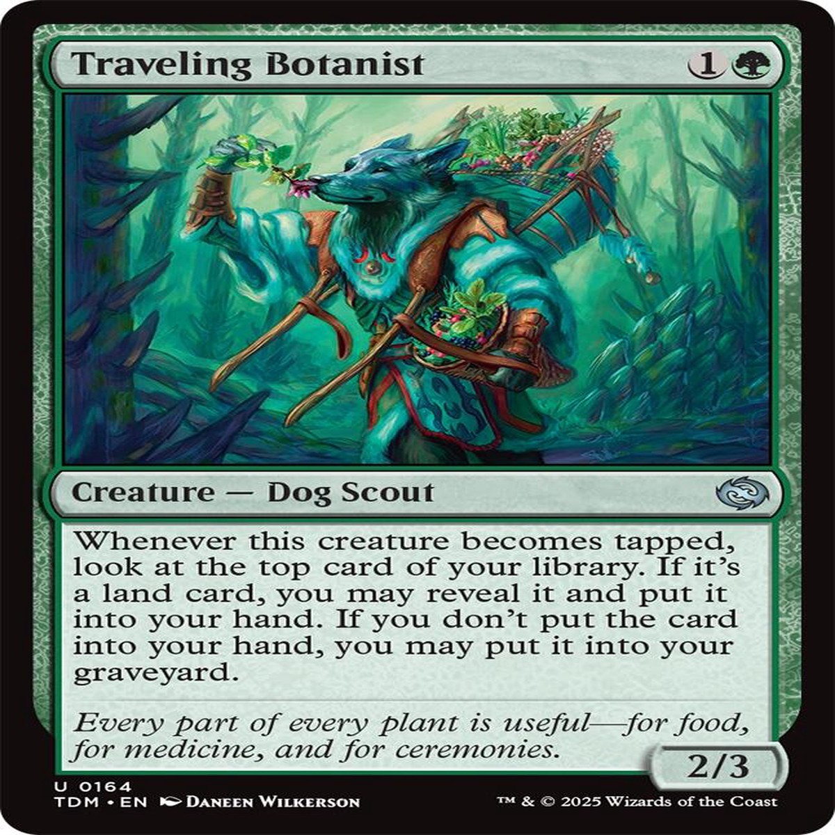 Traveling Botanist [TDM - 164] - Near Mint | English | Foil