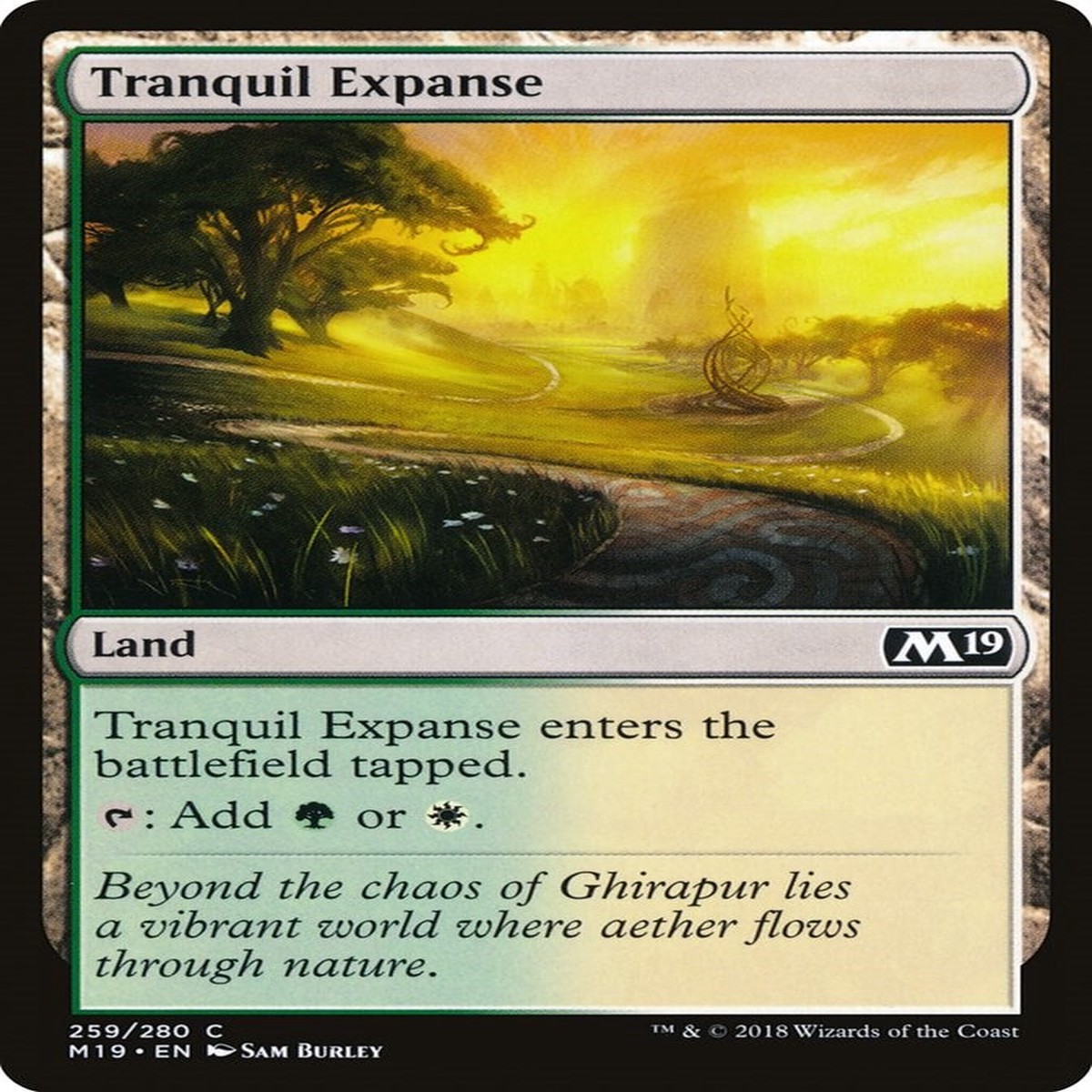 Tranquil Expanse [M19 - 259] - Lightly Played | English | Normal