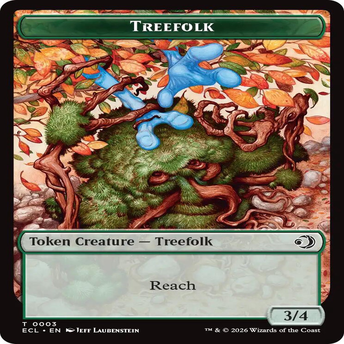 Treefolk // Goblin Double-Sided Token [ECL - 3 // 6] - Near Mint | English | Normal