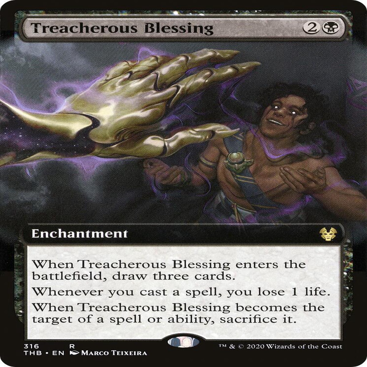 Treacherous Blessing (Extended Art) [THB - 316] - Near Mint | English | Normal