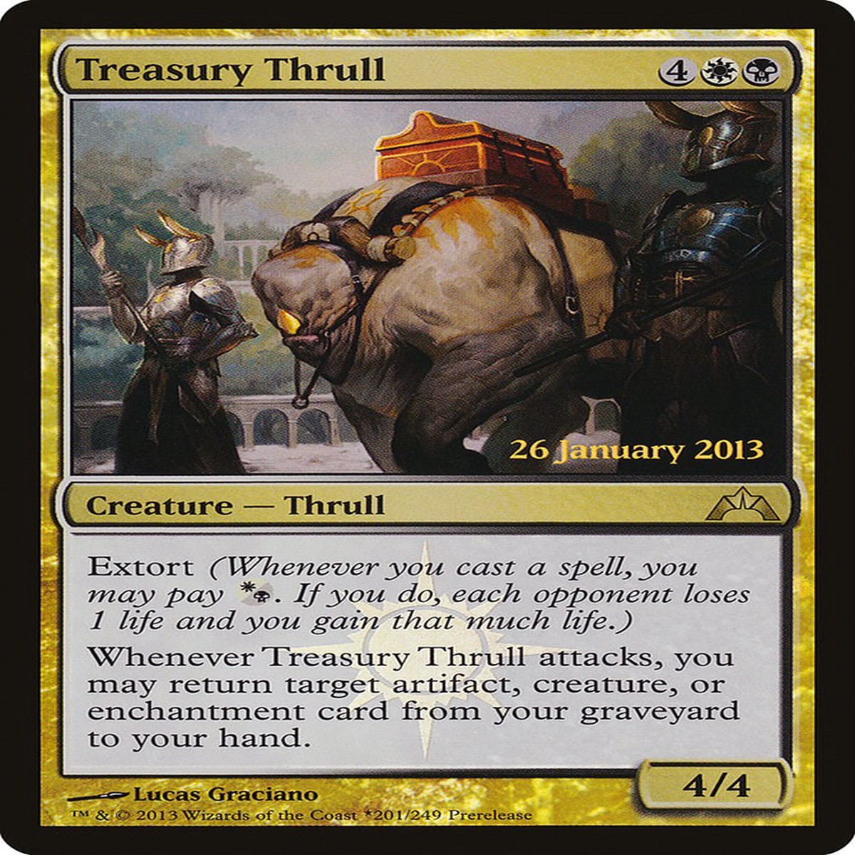 Treasury Thrull [PRE - 201] - Moderately Played | English | Foil