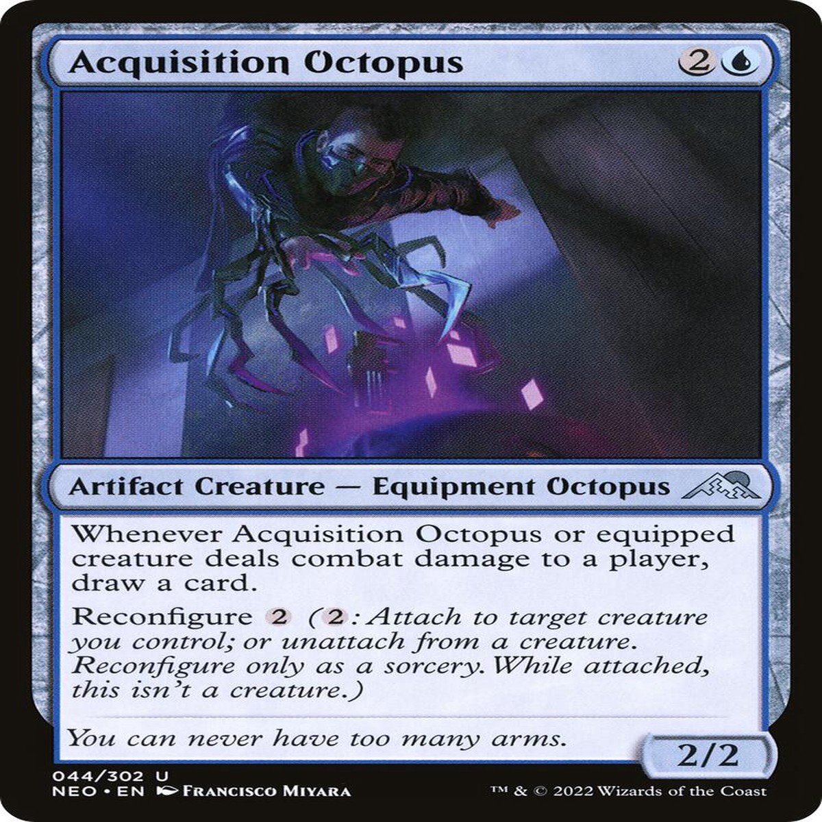 Acquisition Octopus [NEO - 44] - Lightly Played | English | Foil