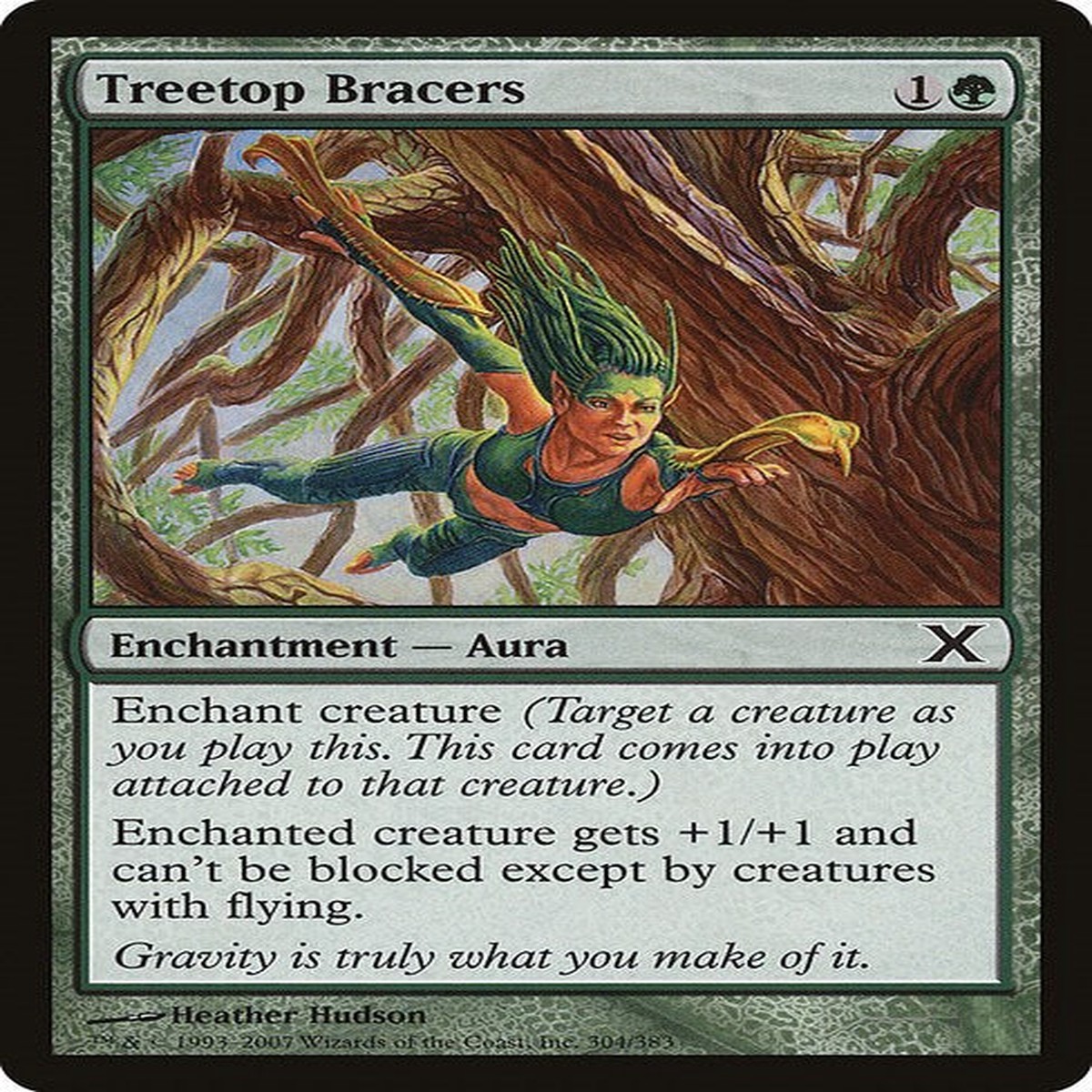 Treetop Bracers [10E - 304] - Lightly Played | English | Normal