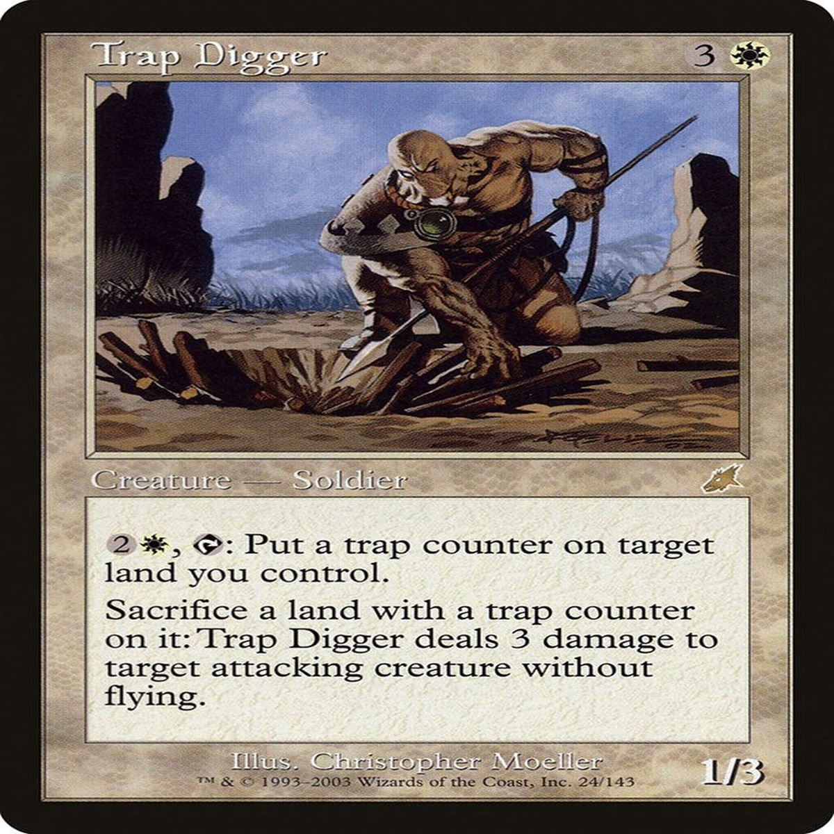 Trap Digger [SCG - 24] - Heavily Played | English | Normal