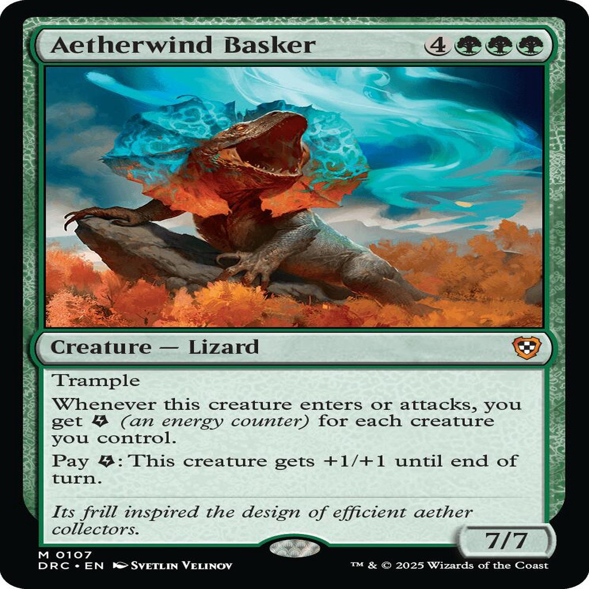 Aetherwind Basker [DRC - 107] - Near Mint | English | Normal