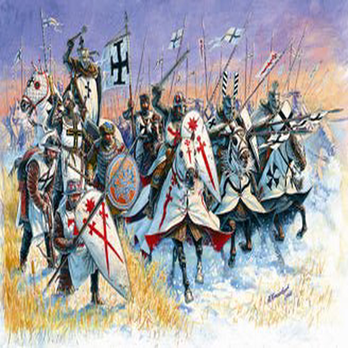 Zvezda 1:72 Livonian Knights - Z8016
