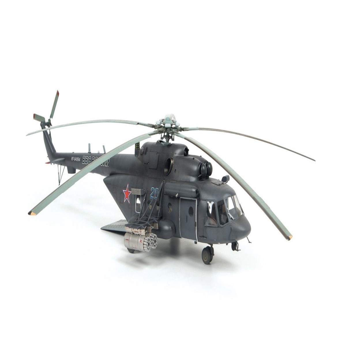 Zvezda 1:48 Mi-171Sh Russian Military Transport Helicopter - Z4835