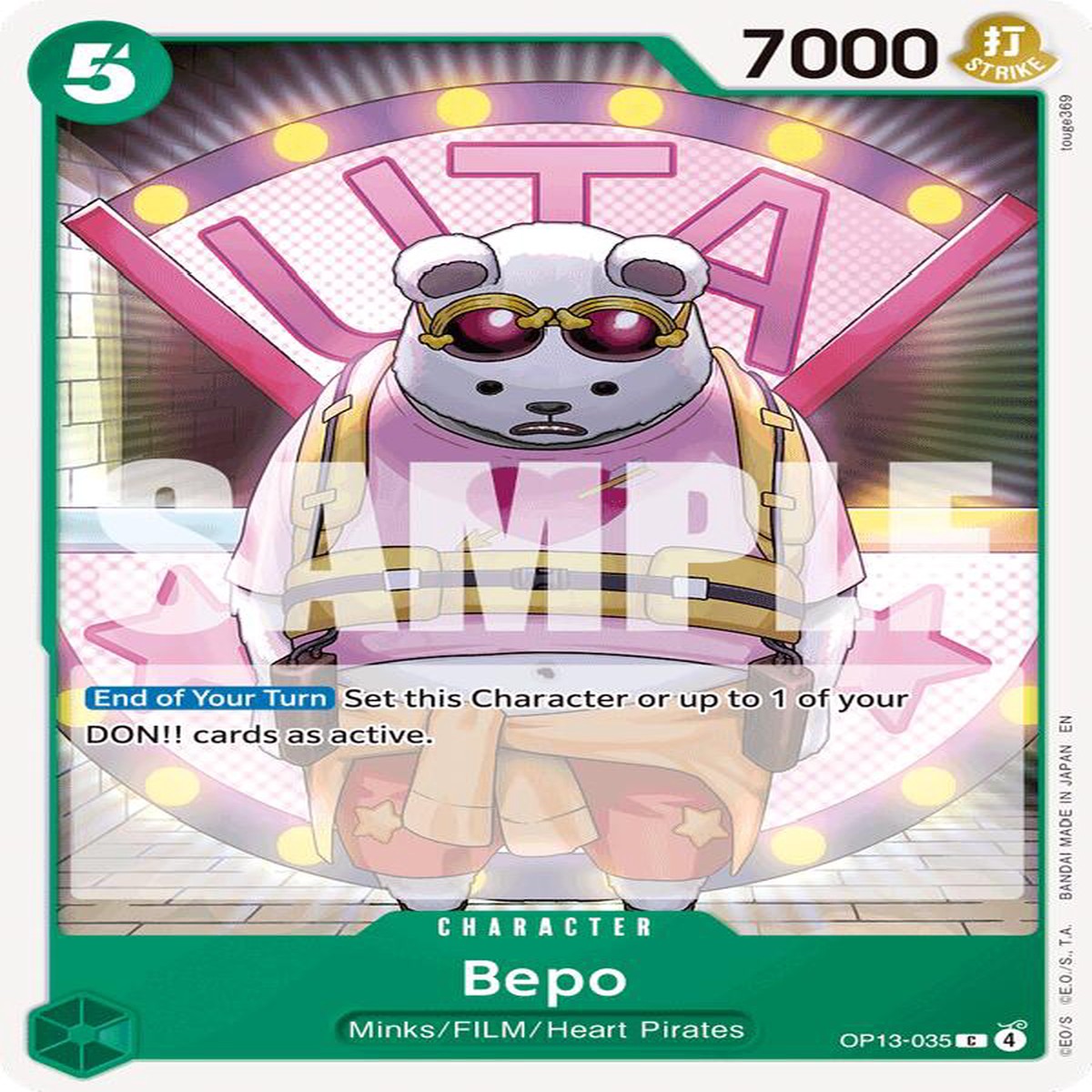 Bepo [OP13 - OP13-035] - Near Mint | English | Normal