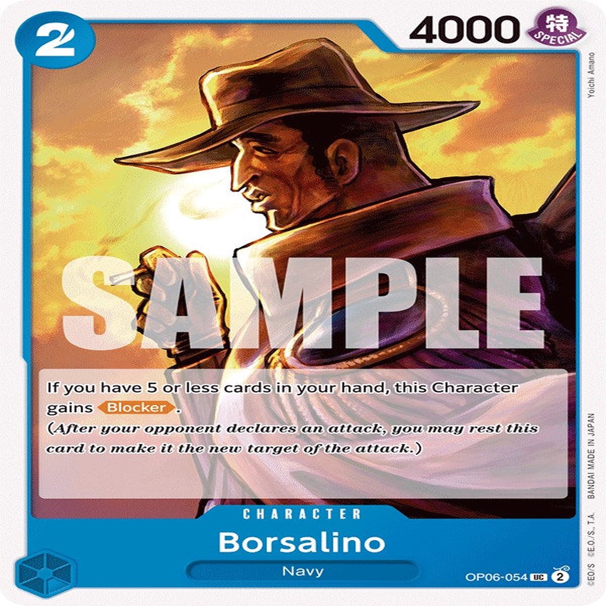 Borsalino [OP06 - OP06-054] - Lightly Played | English | Normal