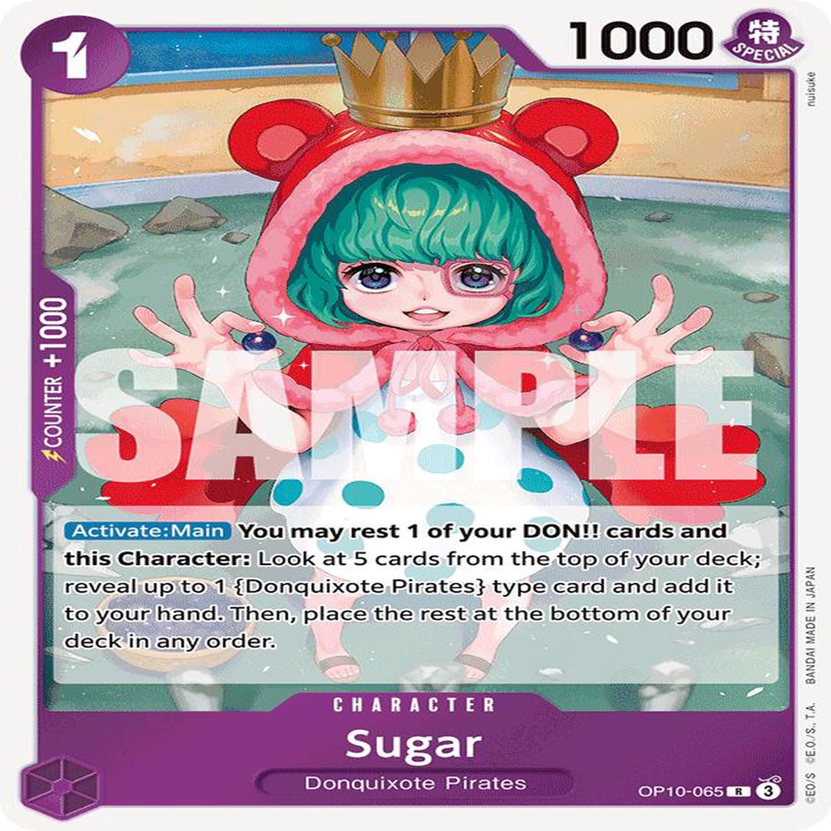 Sugar (065) [OP10 - OP10-065] - Near Mint | English | Foil