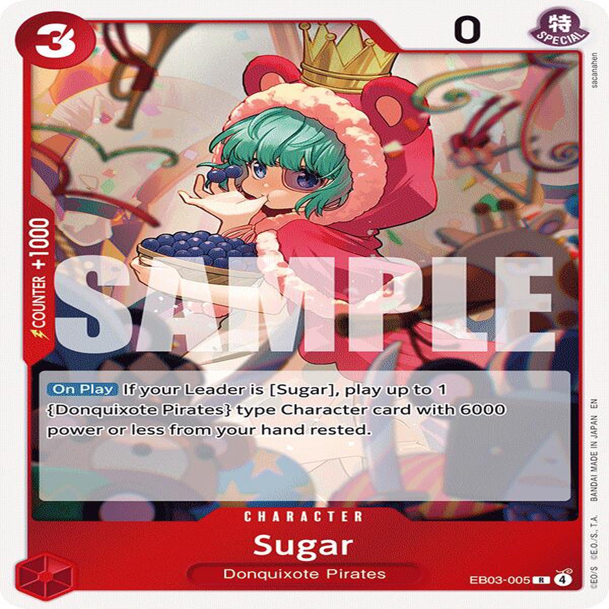 Sugar [EB-03-04 - EB03-005] - Near Mint | English | Foil