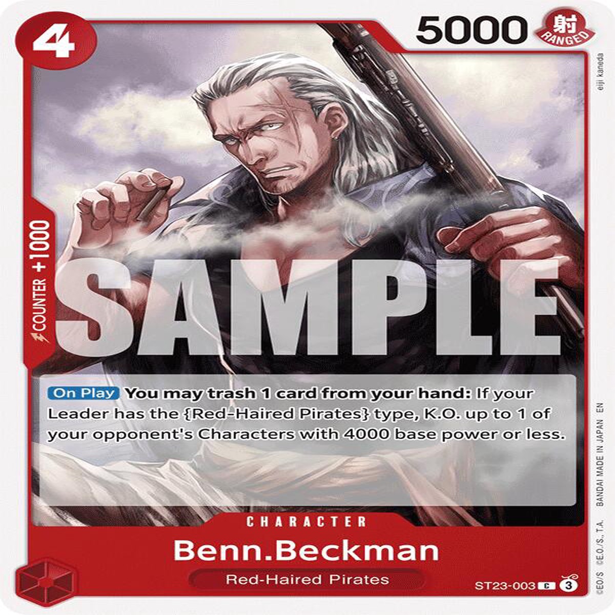 Benn.Beckman [ST-23 - ST23-003] - Near Mint | English | Normal